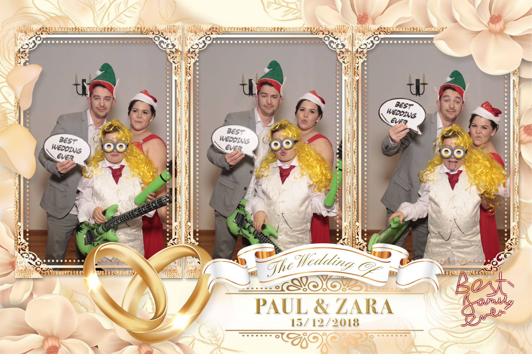 Paul & Zara's Wedding | View more photos from the event at gallery.myphotoboothexperience.co.uk/u/MyPhotoBoothExperienceLtd/Paul-Zaras-Wedding
